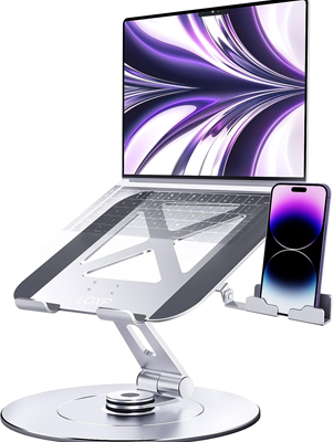 2 in 1 Laptop and Phone Holder Stand.